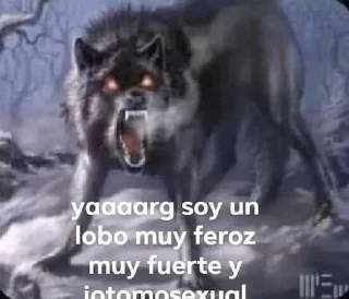 🐺 emoji Lobo ccsupernatural Telegram sticker 10 of 16