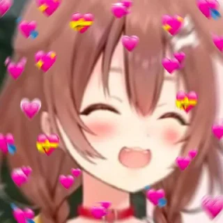 ❤️ emoji Holo Vtubers stuff @HanimonSenpai Telegram sticker 16 of 43