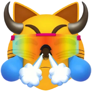 🐂 emoji Mog Coin Telegram sticker 15 of 120