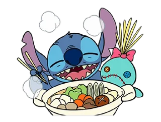 ⭐️ emoji Stitch & Scramp - @Awastick_maydroid Telegram sticker 19 of 48
