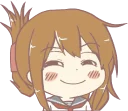 😌 emoji Ohayo face~~~ @Denki Telegram sticker 21 of 84