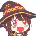 😀 emoji Ohayo face~~~ @Denki Telegram sticker 11 of 84