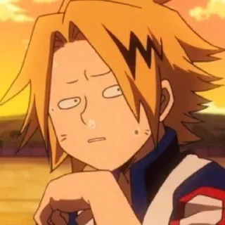 Sticker from Denki Kaminari @MyHeroAcademia_Fans