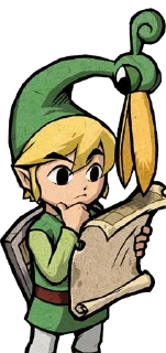 🤔 emoji The legend of Zelda by @Link_The_Hero_Of_Hyrule Telegram sticker 8 of 81