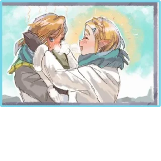 Sticker from The legend of Zelda