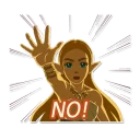 ❗️ emoji The Legend of Zelda: Breath of the Wild Telegram sticker 16 of 24