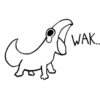 😢 emoji Wak Pak Telegram sticker 10 of 16