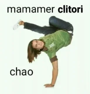 Sticker from chao