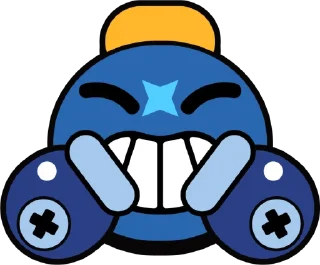 😂 emoji Brawl Stars Tick @Suite_Nektah Telegram sticker 5 of 8