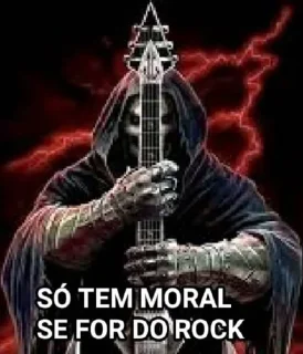 Sticker from CAVEIRA DO ROCK