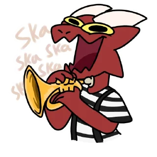 🕴 emoji Phenax the Kobold Telegram sticker 20 of 31