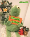 🌚 emoji Kermit, the frog 🐸 Telegram sticker 12 of 120