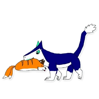 🦊 emoji Techno & Amarux Telegram sticker 8 of 43