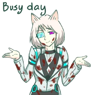 🤷‍♀ emoji Desired: Silver Scourge Telegram sticker 17 of 49