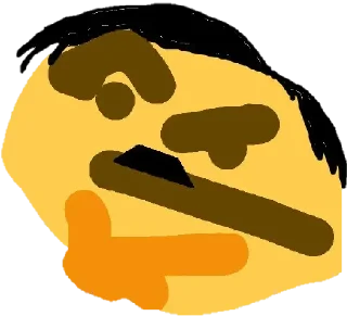 🤔 emoji Based Department Telegram sticker 23 of 120