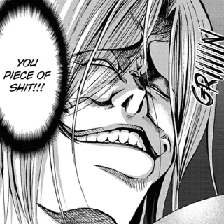 😡 emoji Grand Blue Telegram sticker 10 of 29