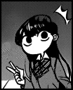 😮 emoji Komi-san Telegram sticker 10 of 120