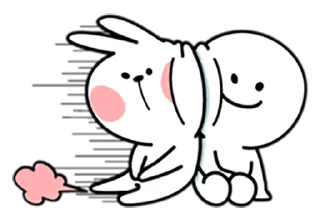 ☺️ emoji Rabbit Telegram sticker 11 of 26