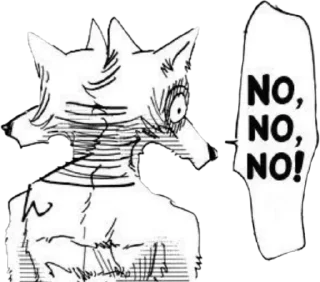 😥 emoji Beastars Telegram sticker 8 of 36