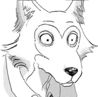 👀 emoji Beastars Telegram sticker 6 of 36