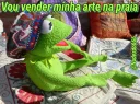 🏖 emoji Kermit, the frog 2 🐸 Telegram sticker 10 of 120