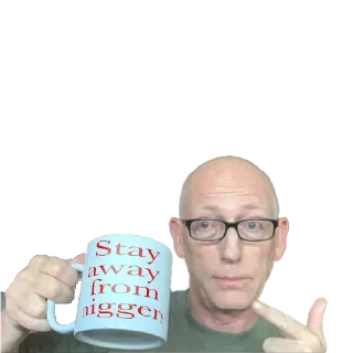👈 emoji Scott Adams Telegram sticker 13 of 23