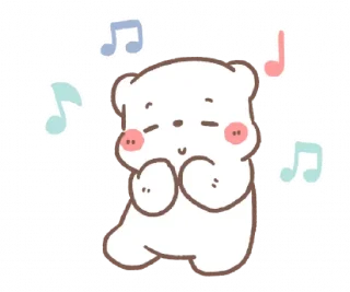 🐻 emoji lovely bear @darkestlace Telegram sticker 13 of 24