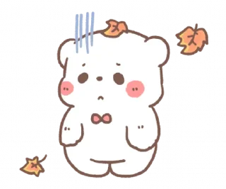 🐻 emoji lovely bear @darkestlace Telegram sticker 22 of 24