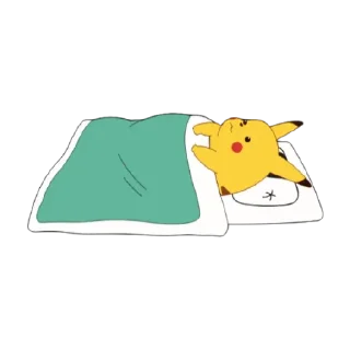 😴 emoji Pika Pika ValenR4 Telegram sticker 17 of 19