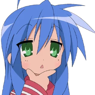 🤔 emoji Waifu collection 2 Telegram sticker 22 of 120