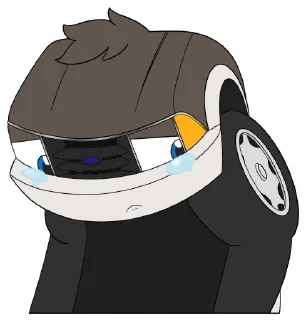 😔 emoji Jim Van Telegram sticker 5 of 26