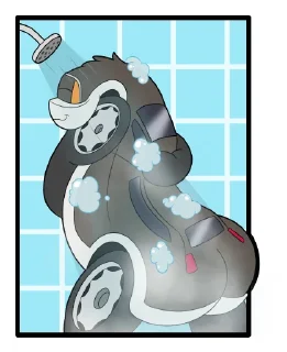 🚿 emoji Jim Van Telegram sticker 16 of 26