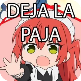 Sticker from Otaku con olor a limon