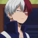 😒 emoji Todoroki - @blue_rose_sword Telegram sticker 12 of 52
