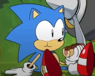 🤔 emoji sonic mania adventure part 2 B) Telegram sticker 20 of 60