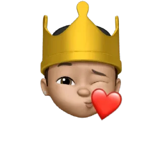 😘 emoji King Baby Luca Telegram sticker 14 of 38