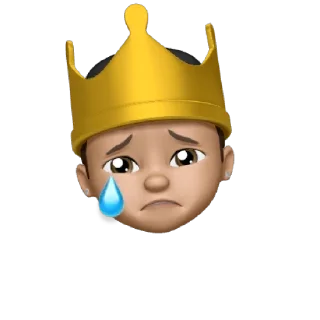 😢 emoji King Baby Luca Telegram sticker 7 of 38