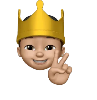 ✌ emoji King Baby Luca Telegram sticker 21 of 38