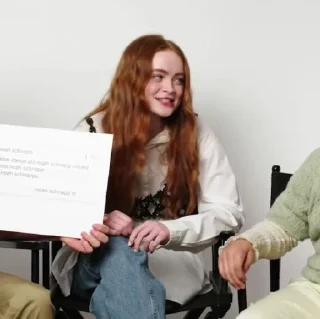 🍢 emoji Sadie sink , @STICKERBAR Telegram sticker 15 of 60