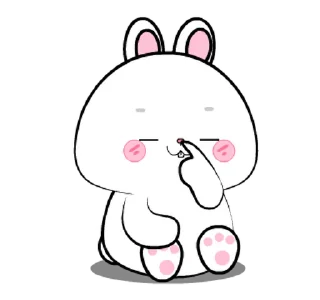 Sticker from Vanilla Rabbit : Animated Stickers @kal_pc
