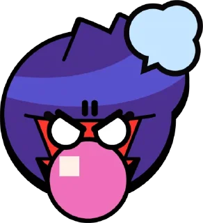 Sticker from Brawl Stars Bibi @Suite_Nektah