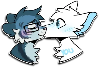 💋 emoji Taiga Tiger Telegram sticker 8 of 68