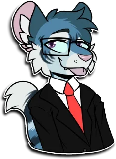 👔 emoji Taiga Tiger Telegram sticker 1 of 68