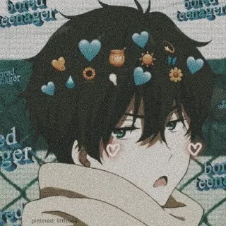 😒 emoji ANIME Telegram sticker 5 of 106
