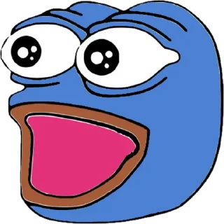 Sticker from Pepe Le Blue