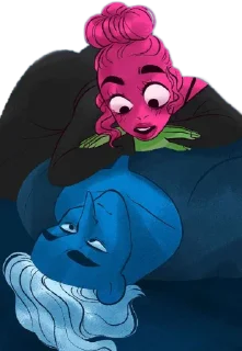 🤔 emoji Lore Olympus XIII by @Nantzui (@couple_matching) Telegram sticker 24 of 120