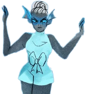 😡 emoji Lore Olympus V by @Nantzui (@couple_matching) Telegram sticker 9 of 120