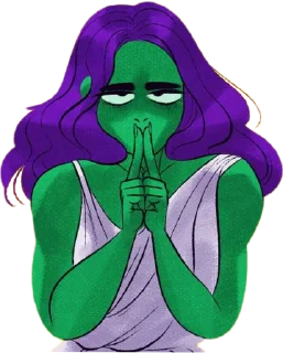 😒 emoji Lore Olympus XIII by @Nantzui (@couple_matching) Telegram sticker 12 of 120