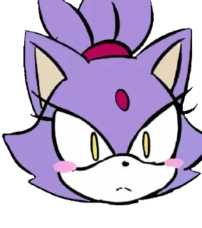 Sticker from Blaze the Cat