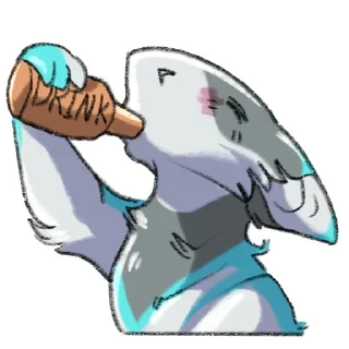 Sticker from Not A Sergal